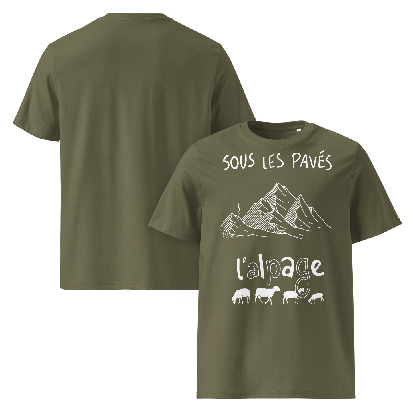 T-shirt unisexe en coton biologique imprimé | Mai 68 |