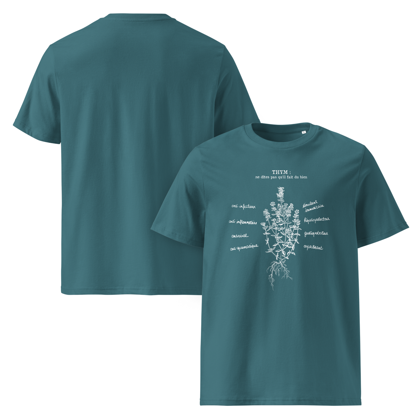 T-shirt unisexe en coton biologique | THYM |